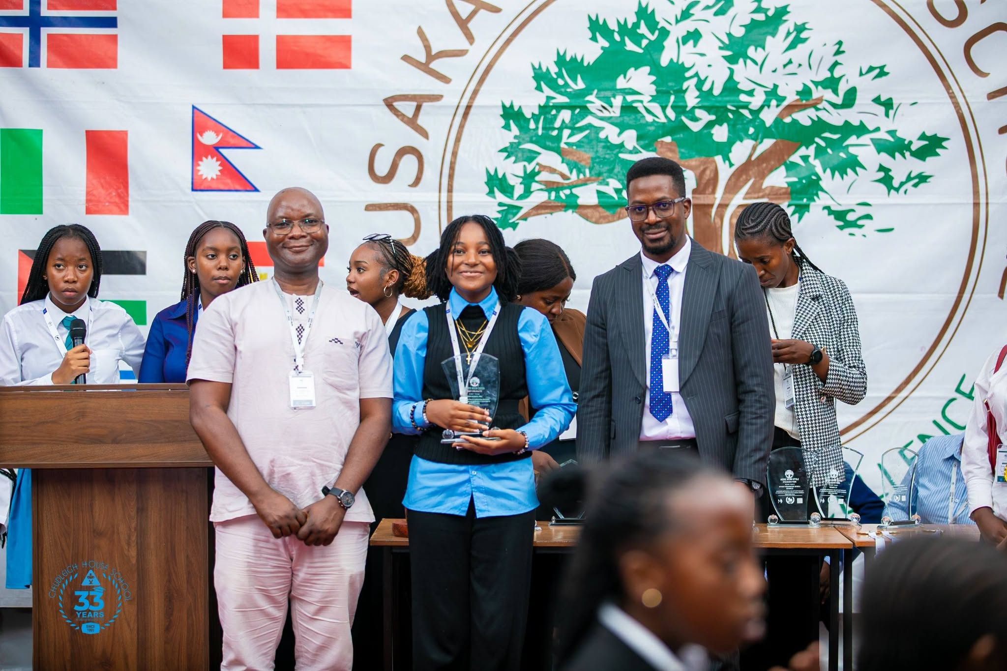 CHS Model United Nations Club at Lusaka Oak Tree MUN Conference